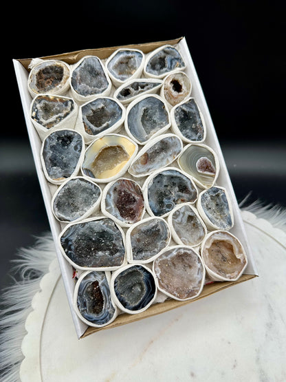 Achat Nussgeoden - Druzy