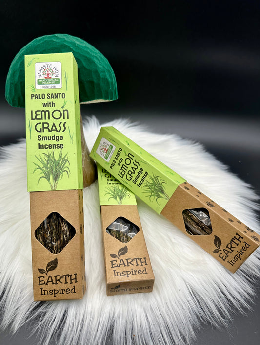 Palo Santo mit Lemongrass Räucherstäbchen