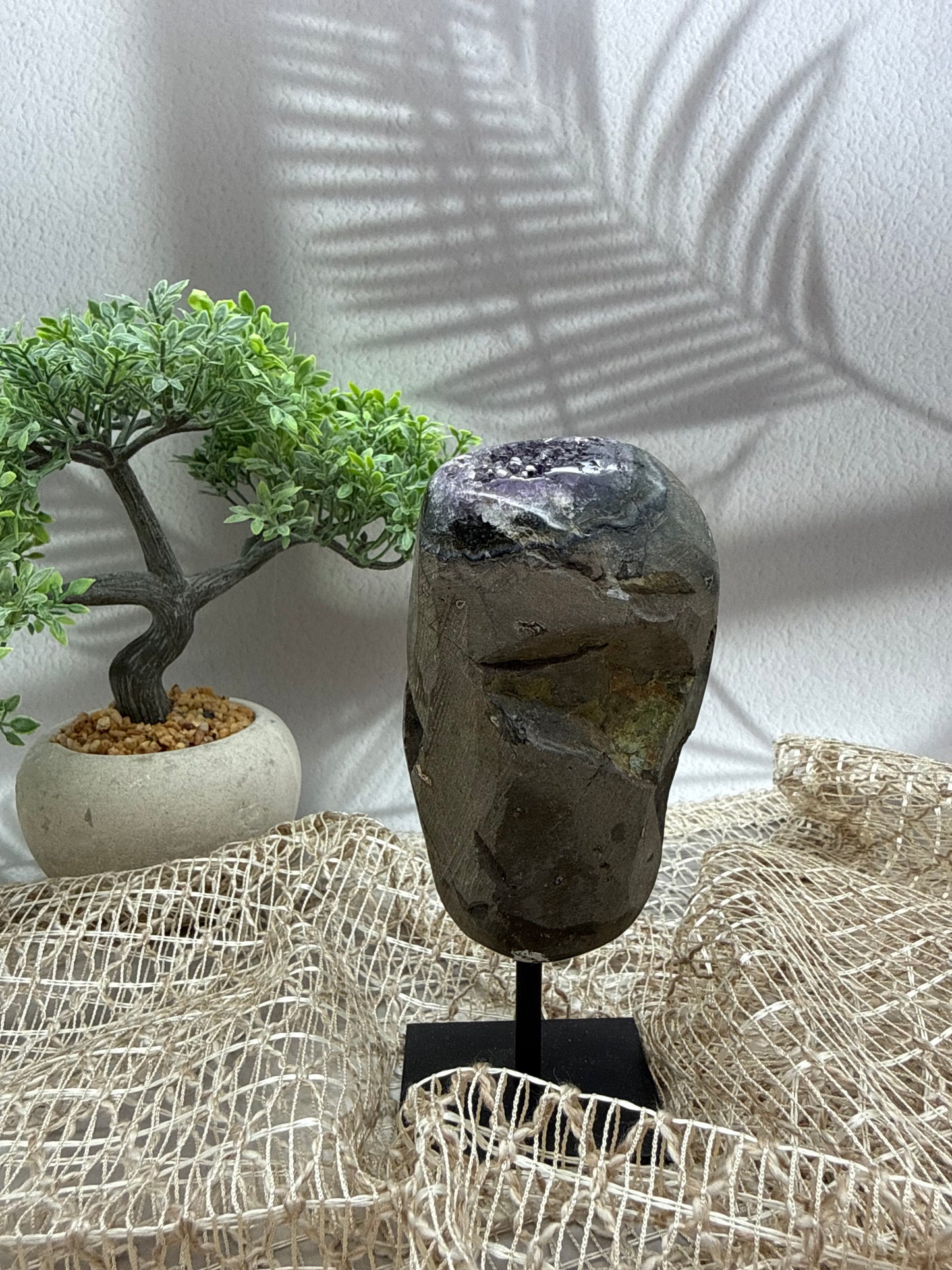 Sibirischer Amethyst auf Ständer - 2