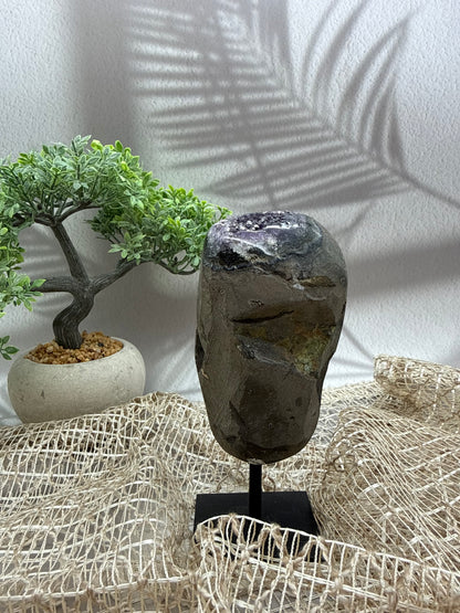 Sibirischer Amethyst auf Ständer - 2