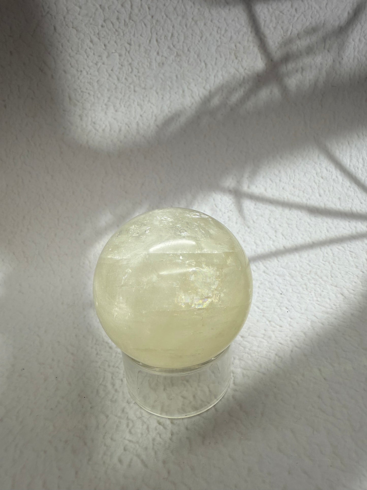 Calcit Kugel - Regenbogen