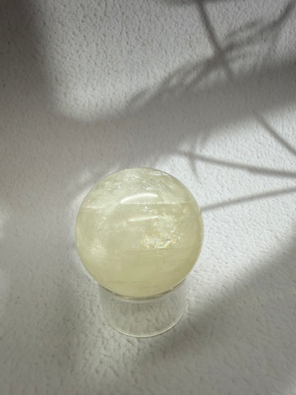 Calcit Kugel - Regenbogen