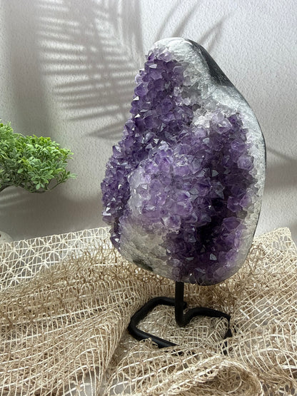 Amethyst auf Ständer - III - 3kg
