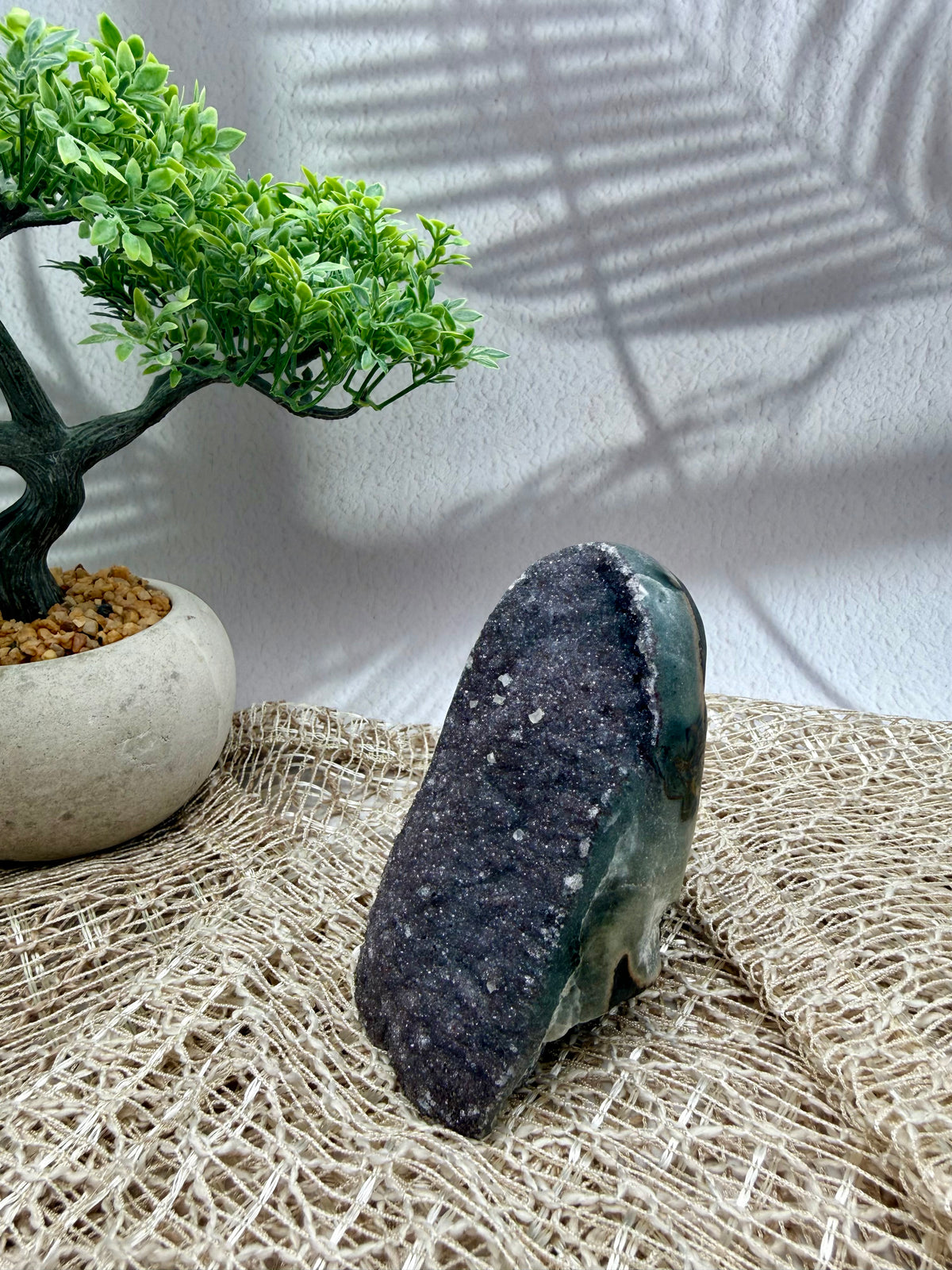 Amethyst Druse - lila/rötlich