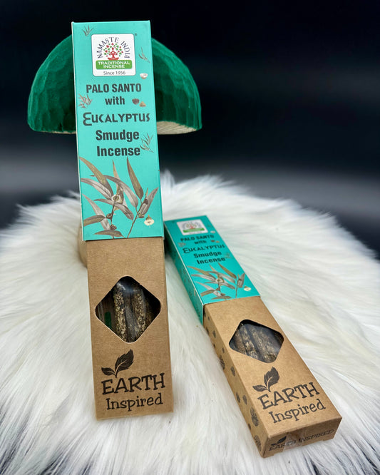 Palo Santo mit Eukalyptus Räucherstäbchen