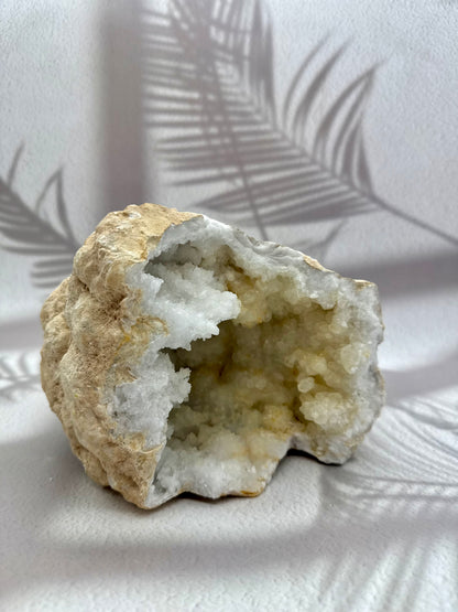 Quarz Geode mit Eisen - 4,0kg