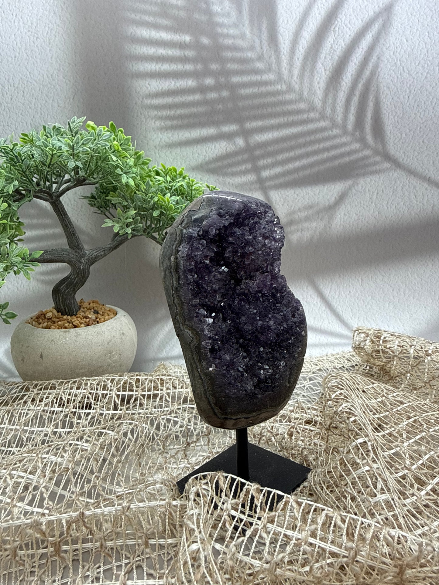 Sibirischer Amethyst auf Ständer - 2