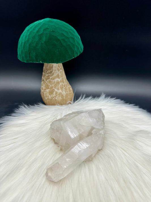 Bergkristall Stück mit Spitze