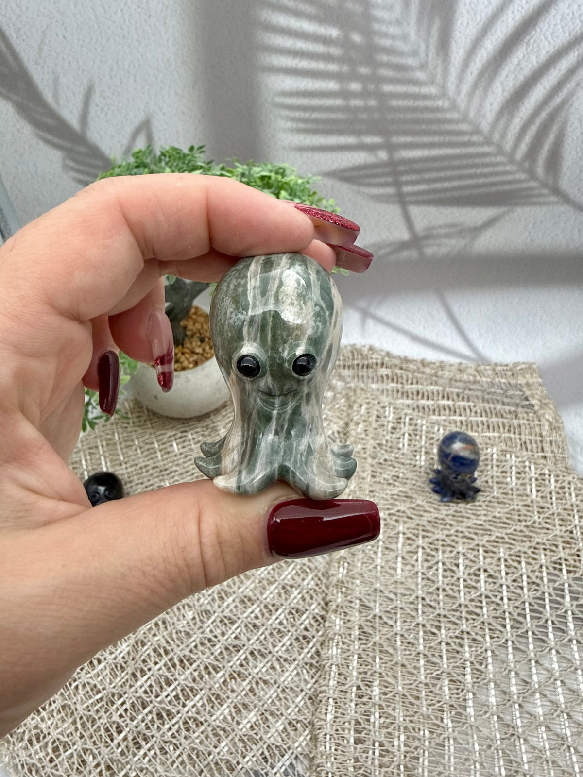 Oktopus Figuren 1-4