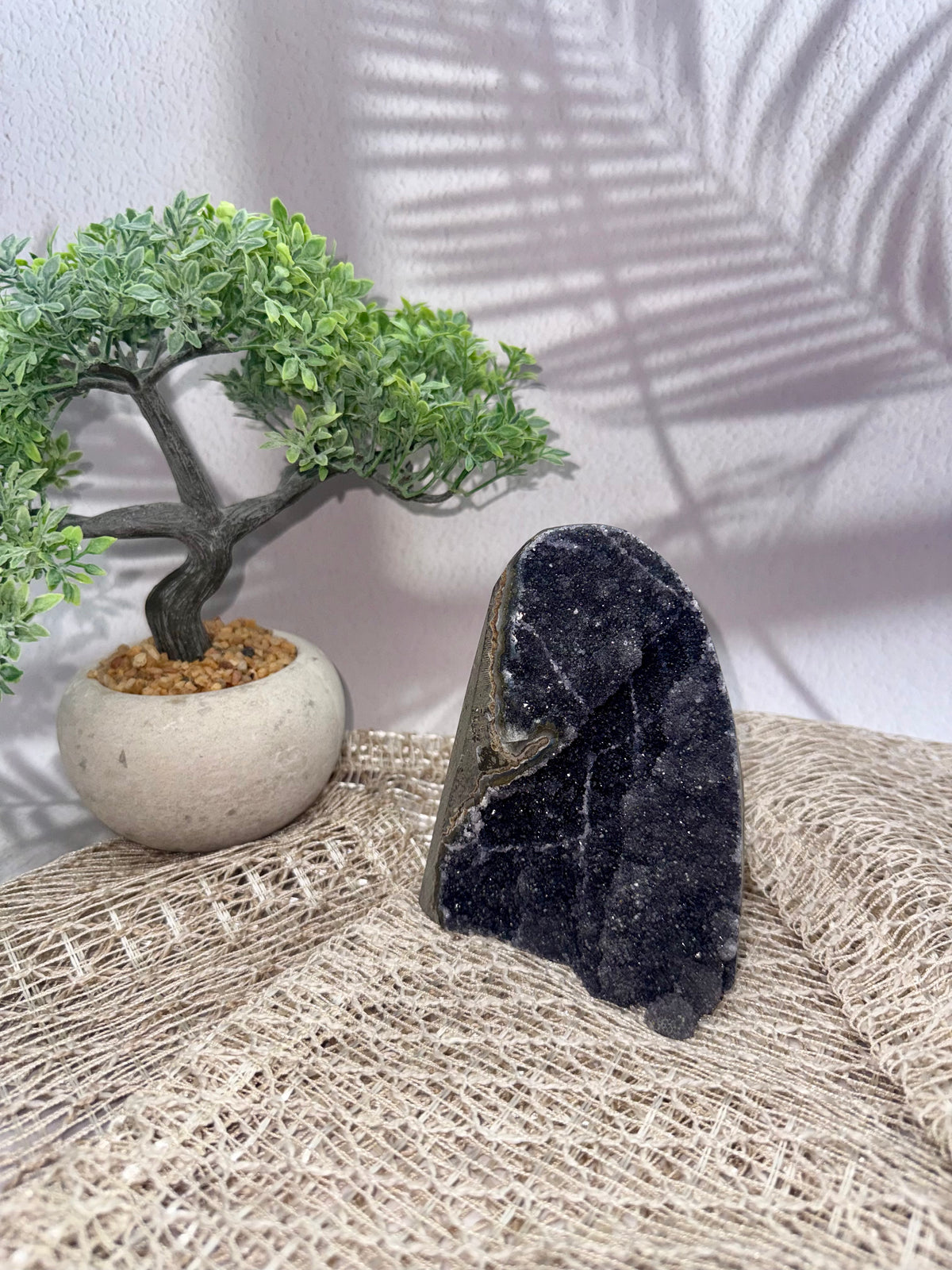 Amethyst Druse - grauviolett