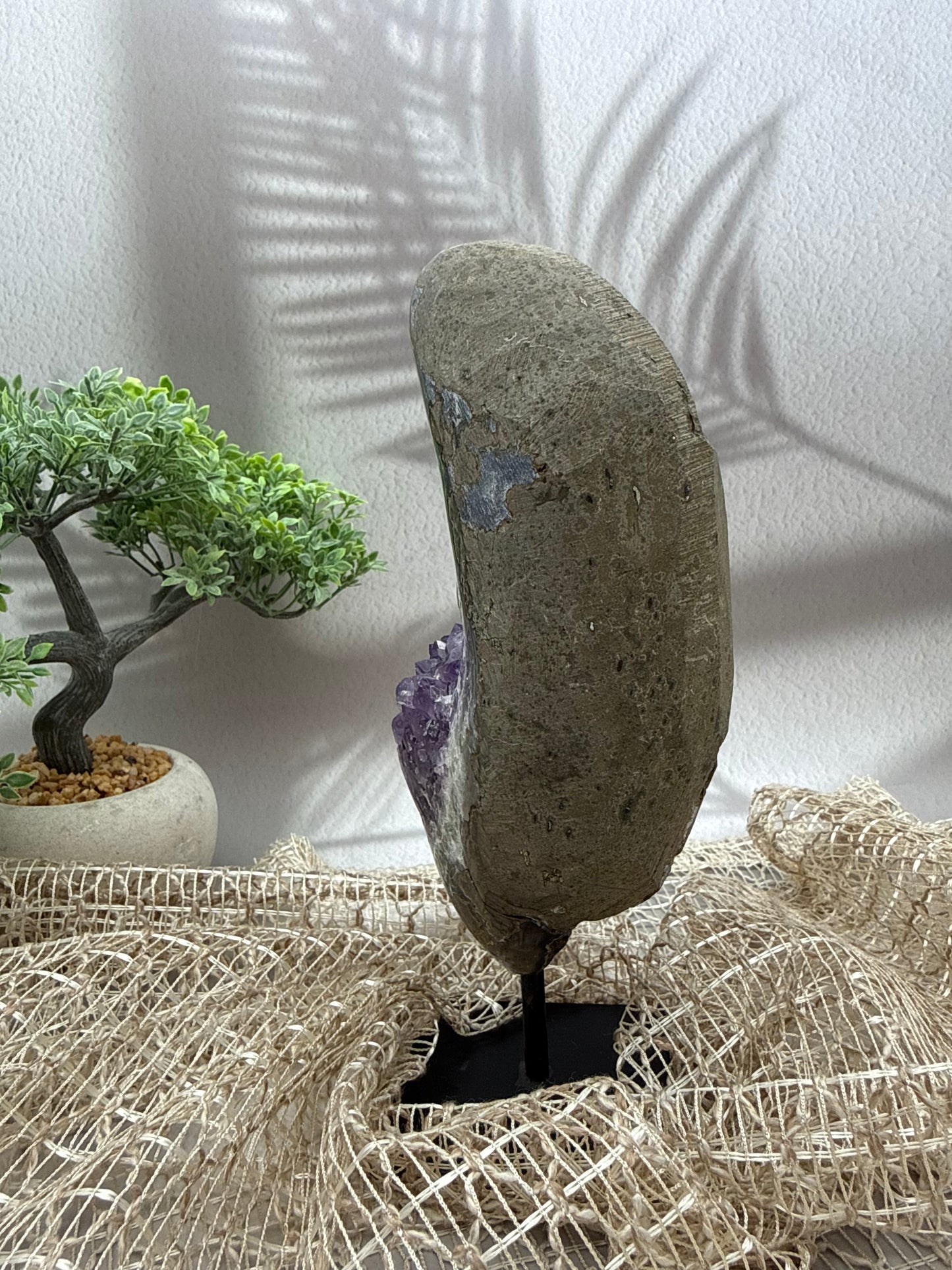 Sibirischer Amethyst auf Ständer - 3