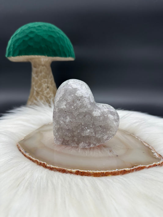 Amethyst Herzdruse
