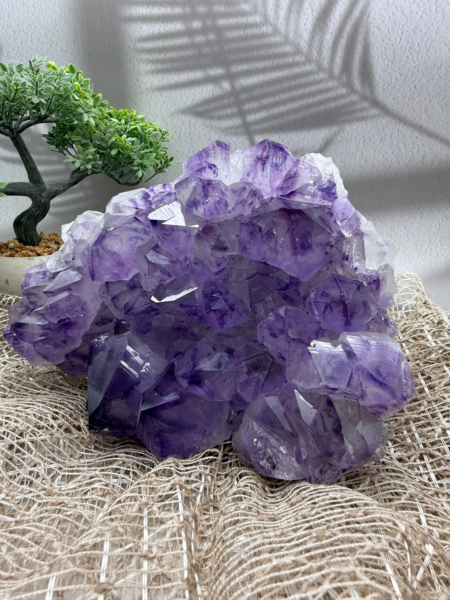 Amethyst Cluster - 5,3 kg - Ladecluster