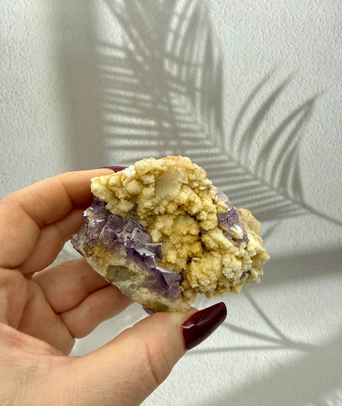 Amethyst/ Calcit Rohstück