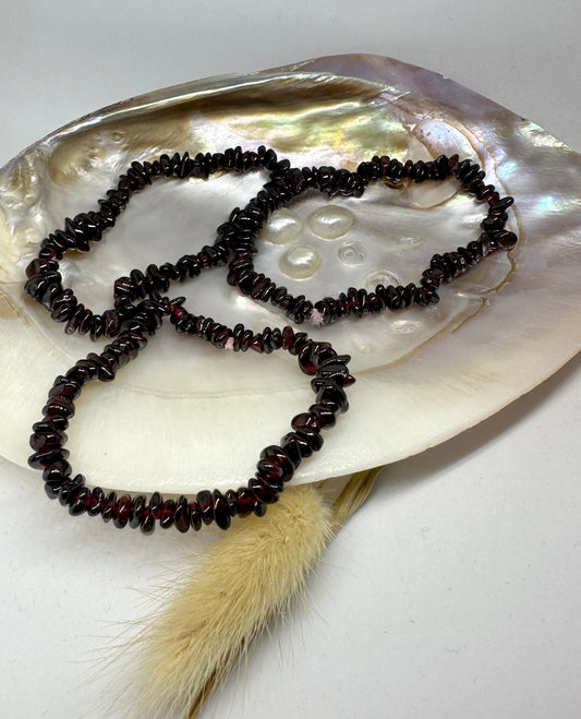 Granat Splitterarmband