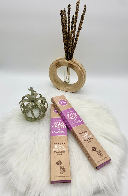 Palo Santo with Lavendel Räucherstäbchen