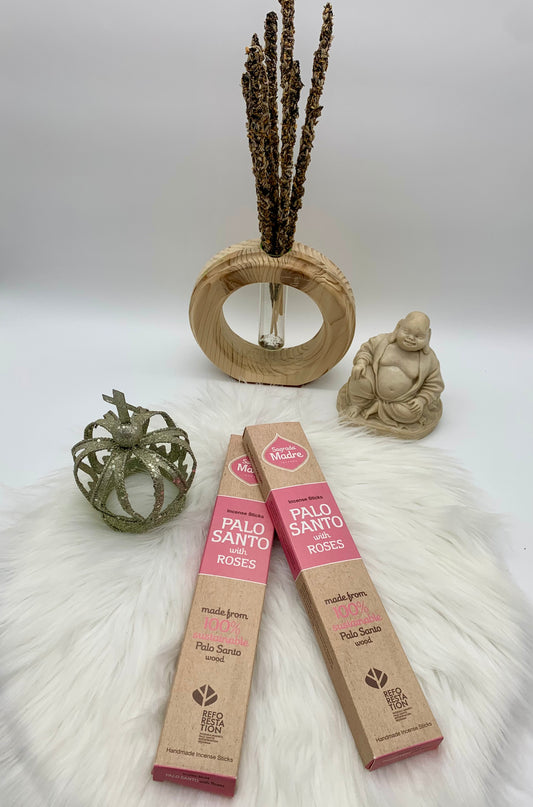 Palo Santo with Roses Räucherstäbchen