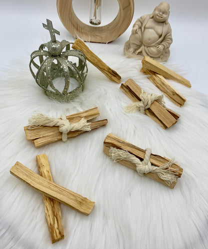 Palo Santo Heiliges Holz Räucherwerk 3er Bündel