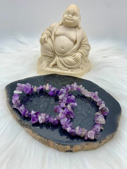 Amethyst Splitterarmband