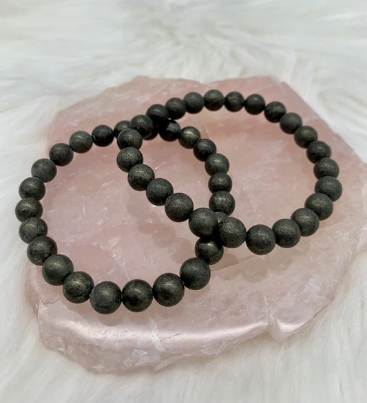 Pyrit Perlenarmband