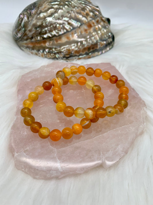 Karneol Perlenarmband