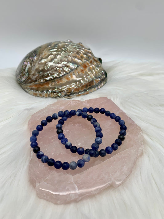 Lapislazuli Perlenarmband