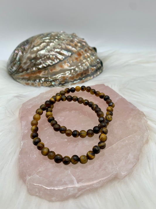 Tigerauge Perlenarmband