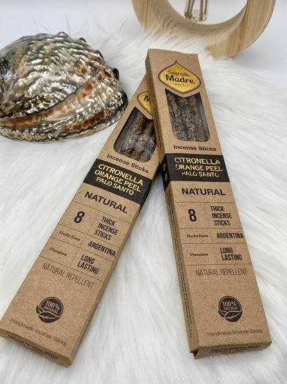 Sagrada Madre Citronella Orange Peel Palo Santo Räucherstäbchen