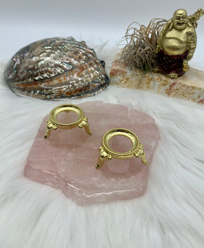 Kugelständer goldfarbig