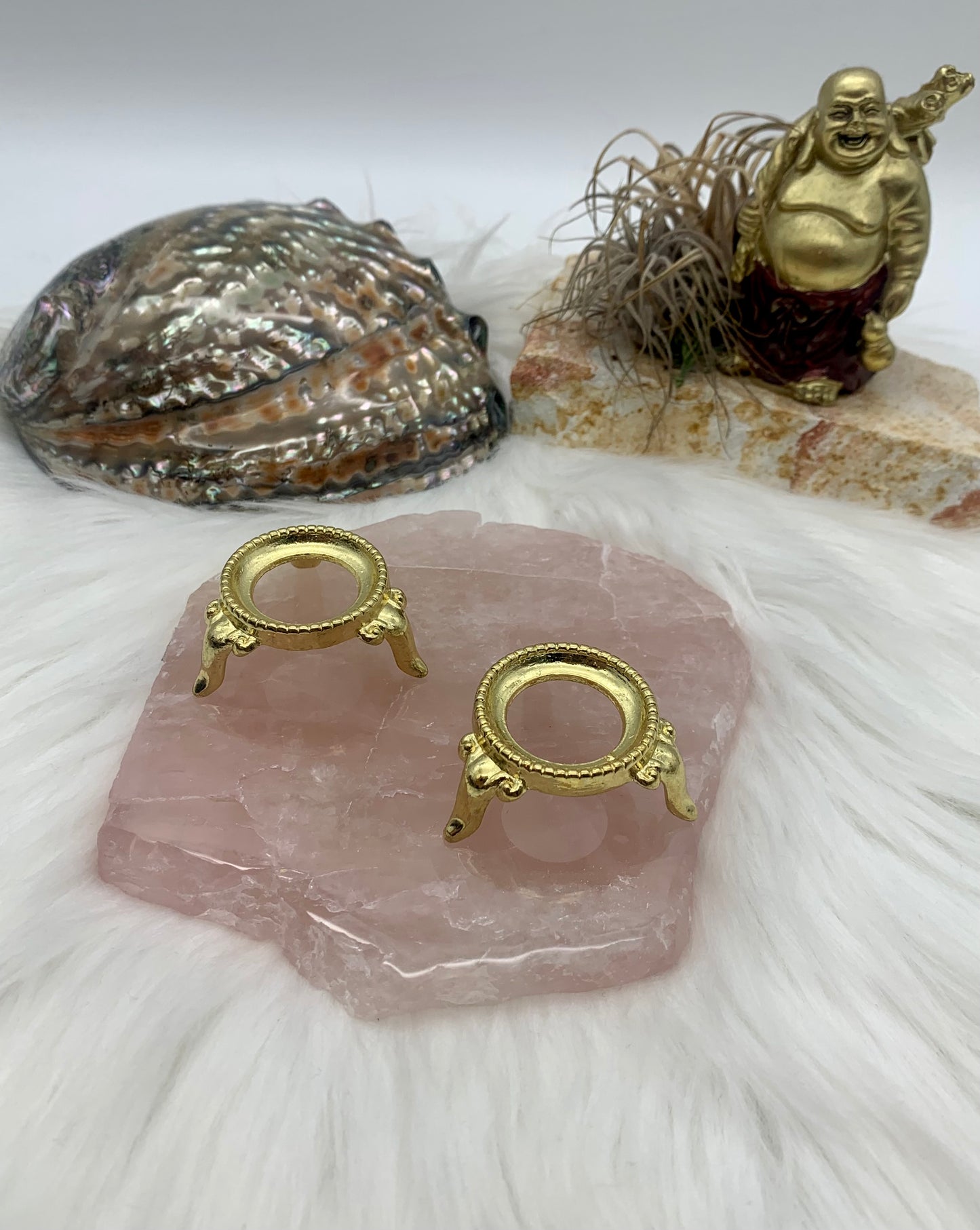 Kugelständer goldfarbig